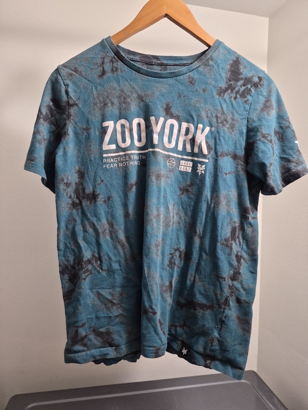 Zoo York Kids' Teal Tie-Dye Logo T-Shirt